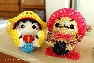 海绵宝宝手工串珠视频,打造专属海洋风饰品